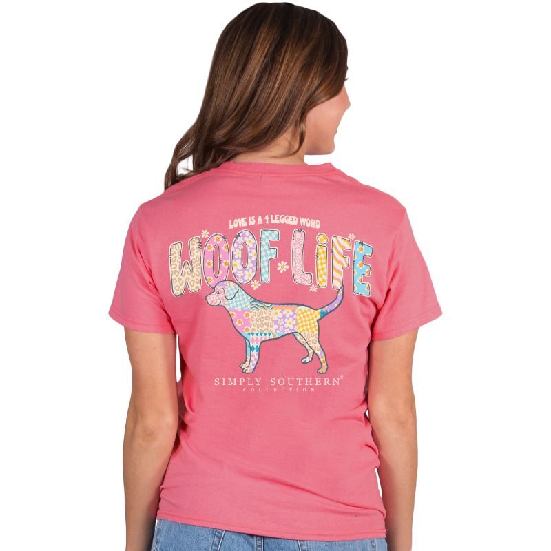 Simply Southern “woof” Short Sleeve Tshirt